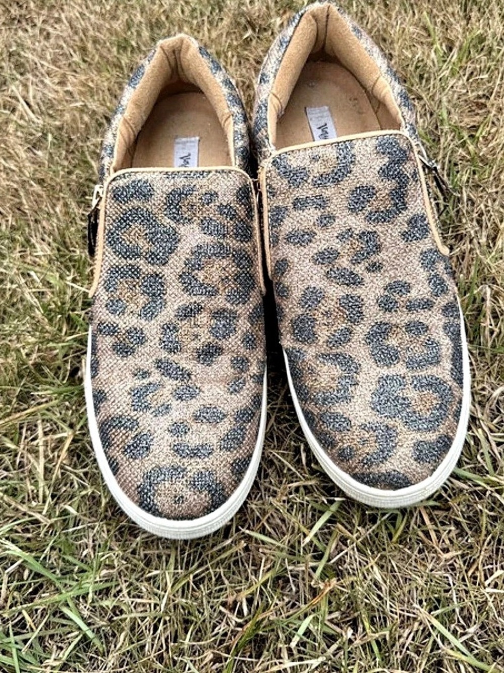 Very G Leopard Print Platform Sneakers